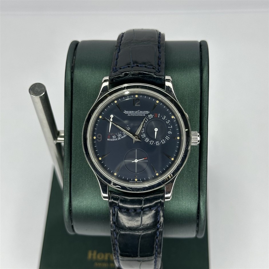JLC Reserve De Marche Master Control in Platinum Limited Edition 2002