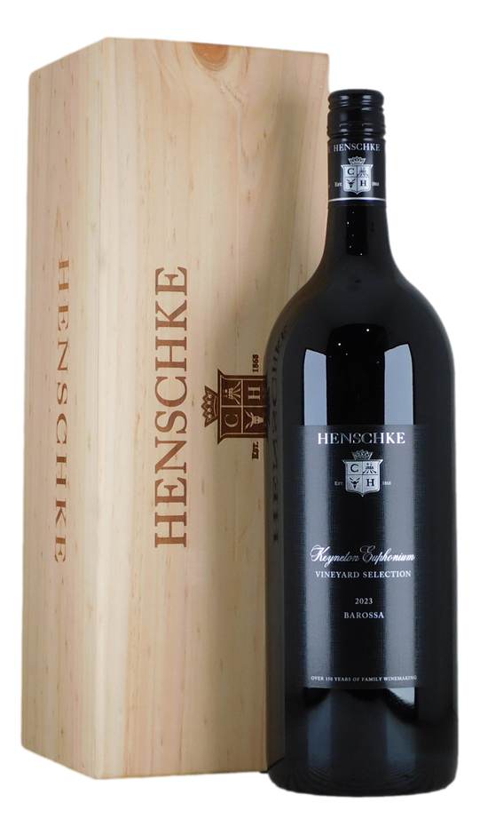 Henschke Keyneton Euphonium Shiraz Blend 2023 (1x 1.5L), Barossa.