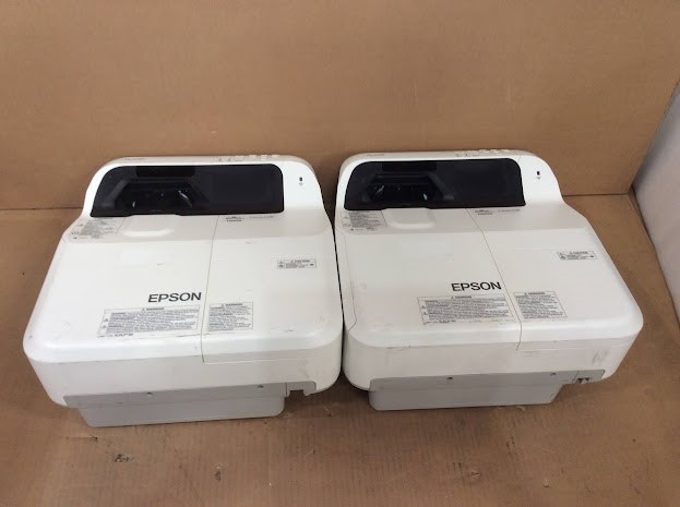 Epson EB-675W 3LCD Projector (Lot of 2)