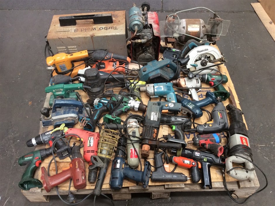 Mixed Brands Power Tools, Drills, Saws & Grinders