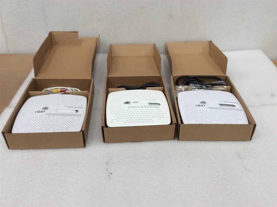 ADTRAN 423GN-2 & NetCom Wireless NDD-0300 FTTC Network Connection(Lot of 3)