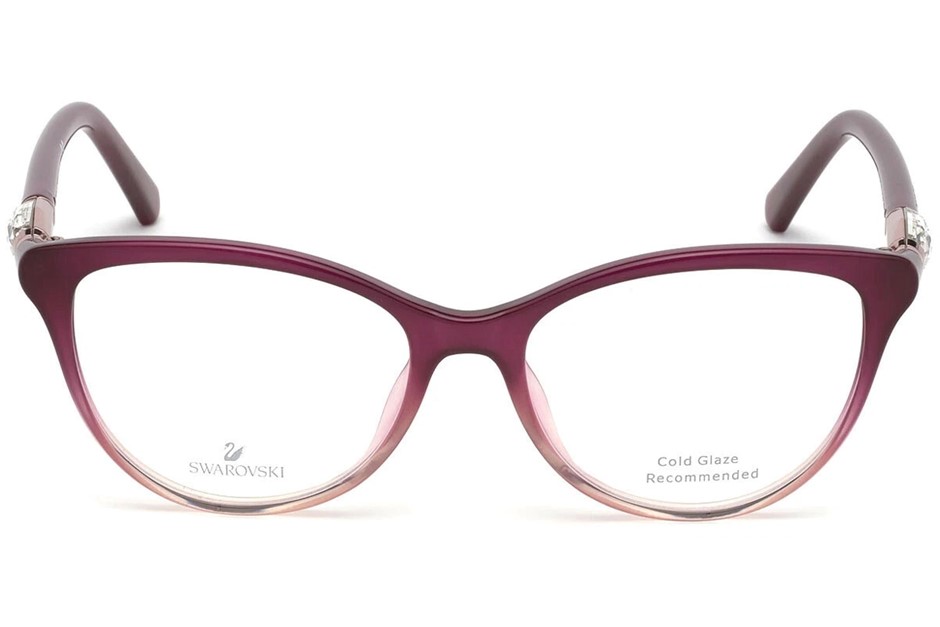 SWAROVSKI Glasses Frames, 52-16-140, Burgundy (071), SK5311. NB: demo lense