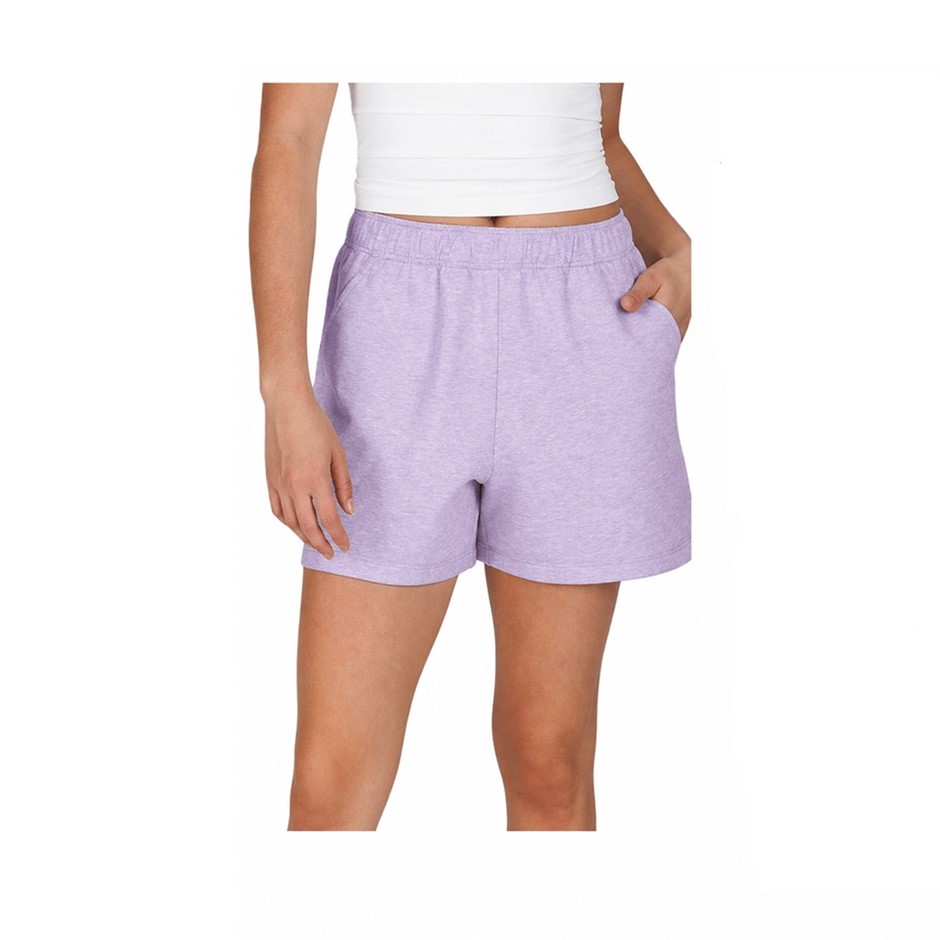 2 x LAZYPANTS Women's Soft-Touch Short, Size 2XL, Purple.  Buyers Note - Di