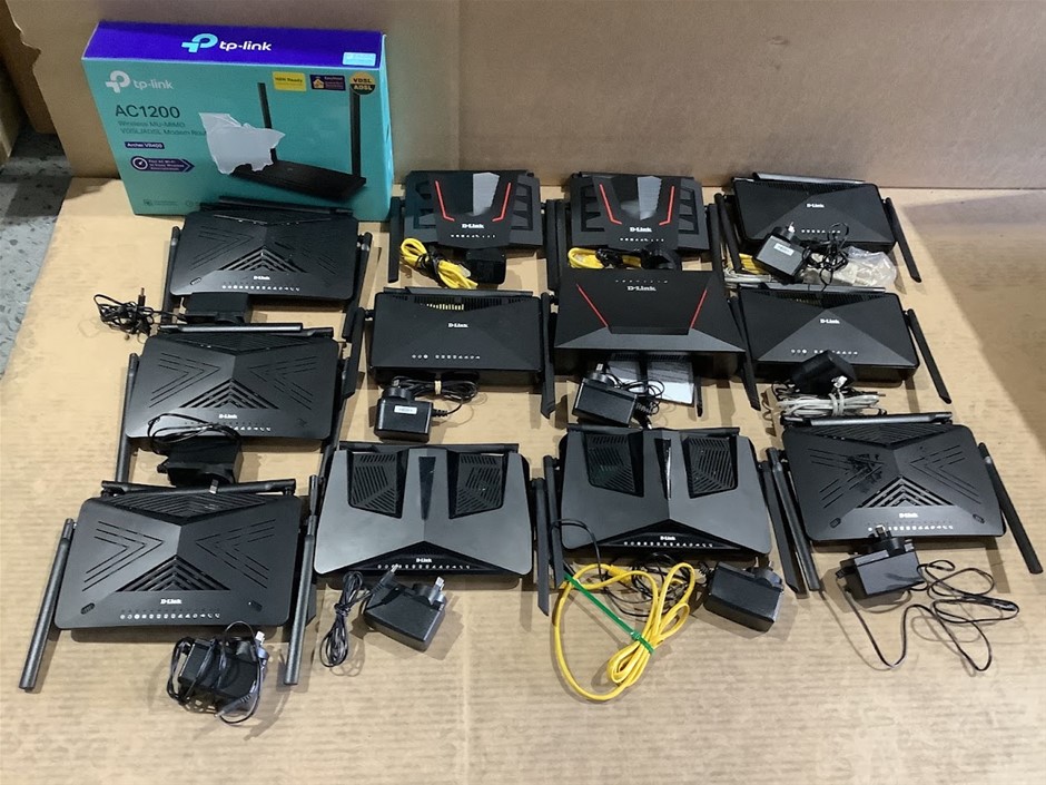 D-Link / TP-Link Mixed Wireless Modem Routers