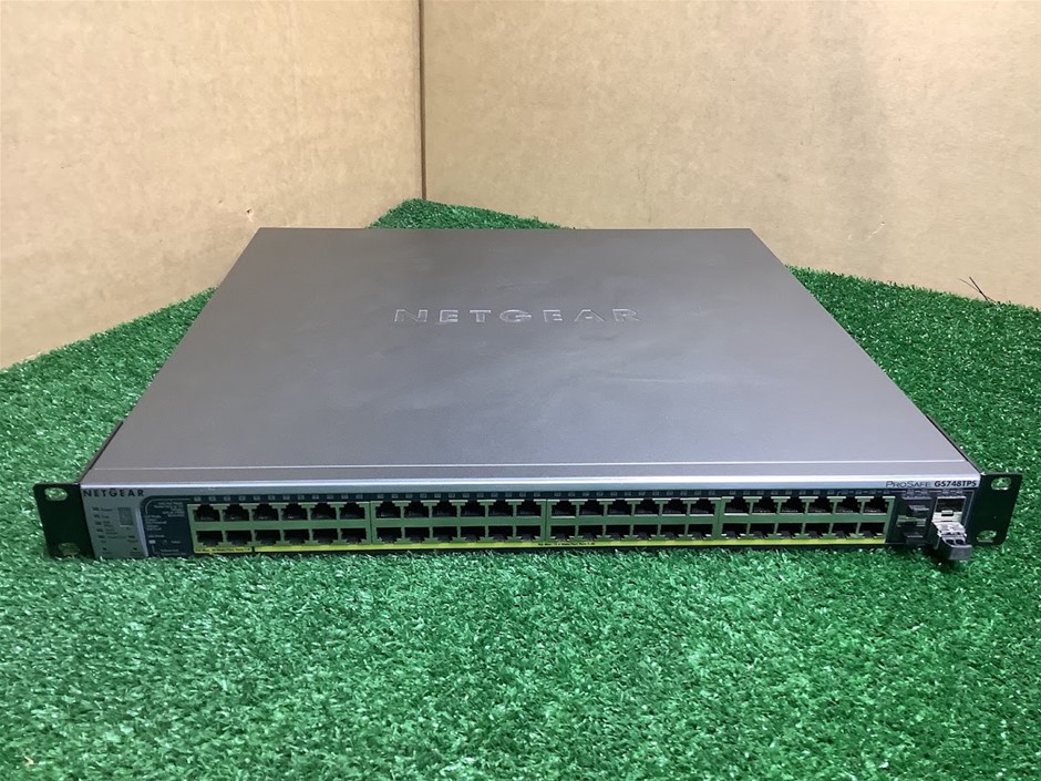 Netgear ProSafe GS748TPS 48-Port Gigabit PoE Smart Switch