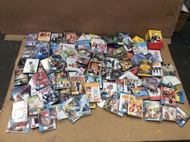Mixed Assorted DVD / VCD / CD Movies