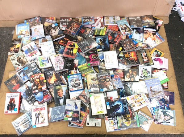 Mixed Assorted DVD / VCD / CD Movies