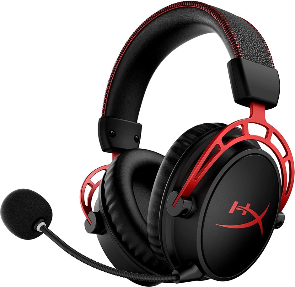 HYPERX Cloud Alpha Wireless Gaming Headset, Black/Red. NB: Not In Original