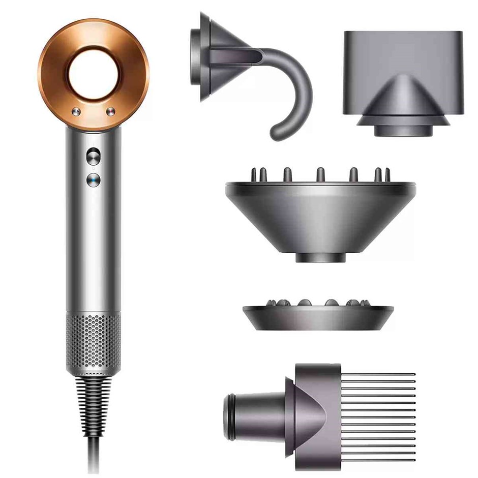 DYSON Supersonic Hair Dryer, Copper, Model 389925-01. NB: Condition unknown