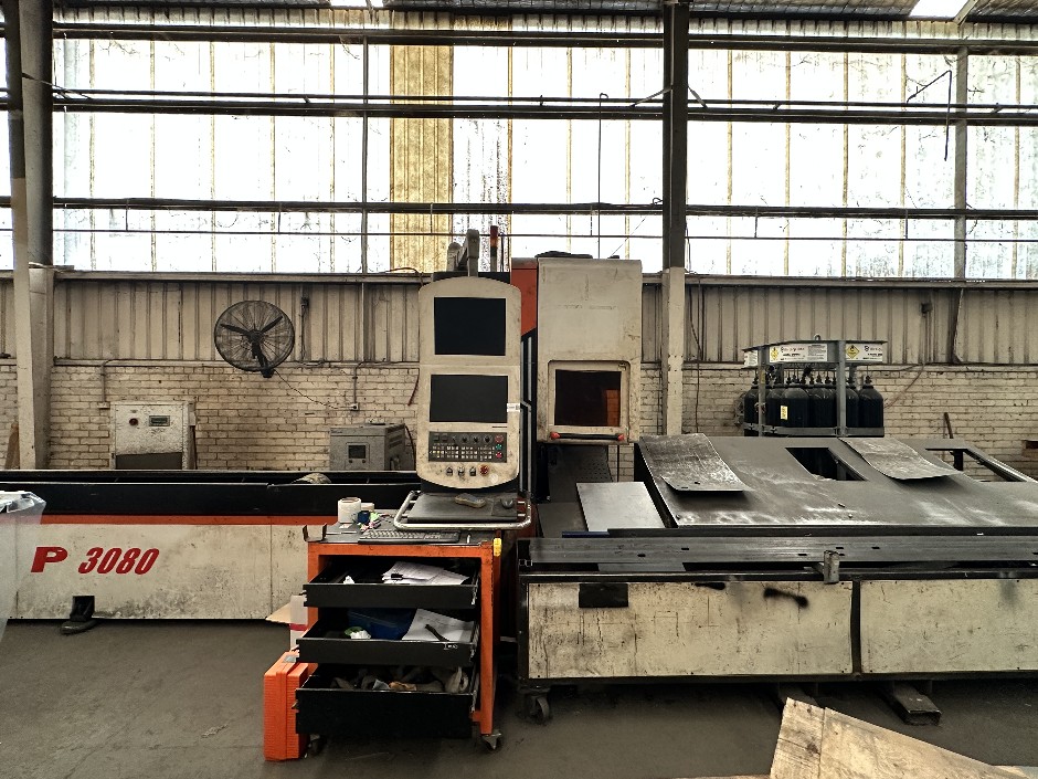 2017 Wuhan Golden Laser P3080 CNC Fibre Laser Cutter