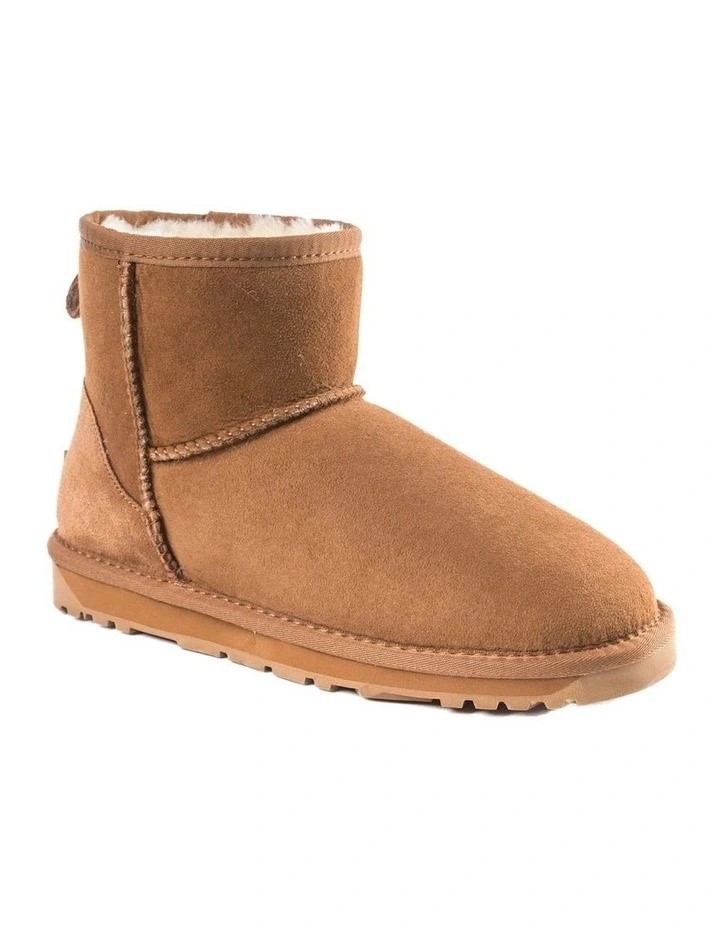 Ozwear Ugg Unisex Adults Classic Mini Ugg Boot, Chestnut, US M4/W5