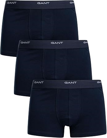 GANT Men's Brief 3-Pack, Navy, L