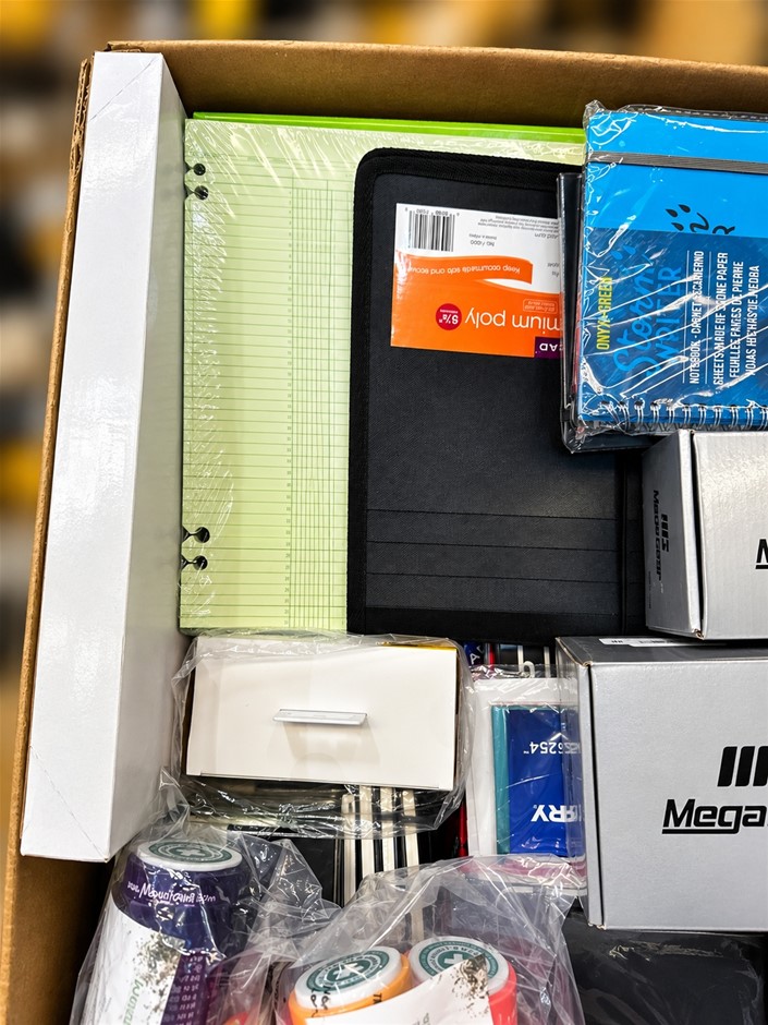 Assorted Branded Office Stationery: MOLESKINE Planners, MegaGear Accessorie