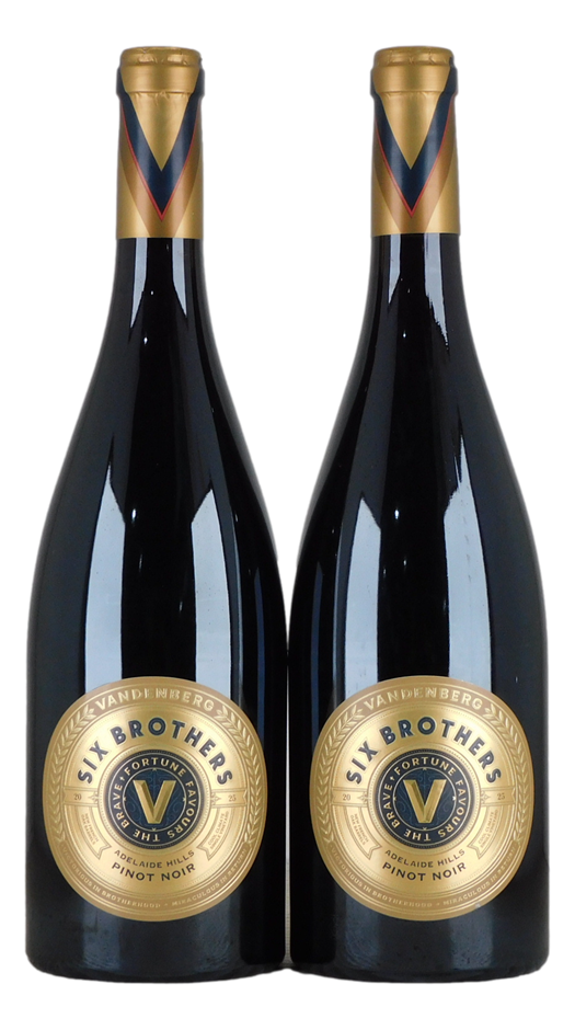 Vadenberg Six Brothers Pinot Noir 2025 (2x 750mL), Adelaide Hills.