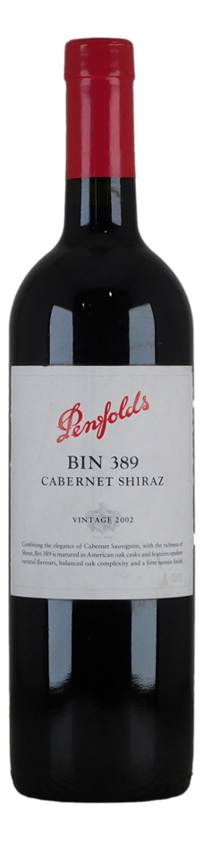 Penfolds Bin 389 Cabernet Shiraz 2002 (1x 750mL) SA.