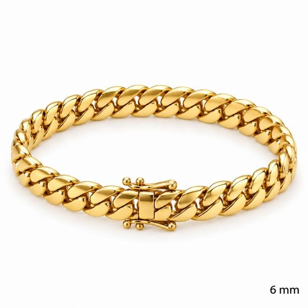 Jewelz Merchants Black Friday Special – Gold-Plated Cuban Bracelet