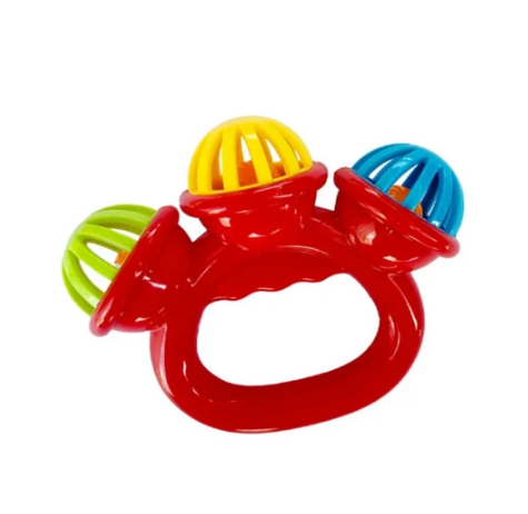Baby Hand Rattle Ball Toys for Newborns (4PCS)