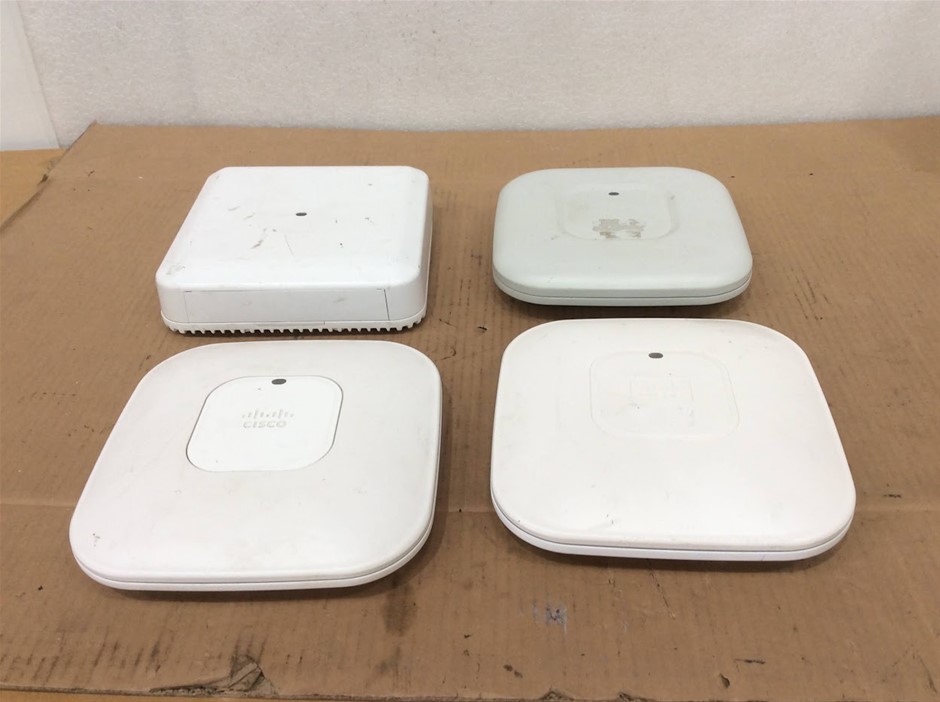 Cisco Aironet Mix Model Wireless Access Point (Lot of 4)