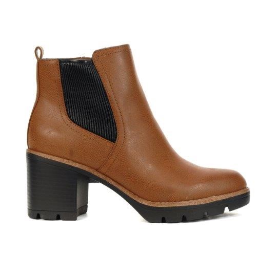 Naturalizer Women Madalynn Gore Water Repellent Bootie, Tan, 7