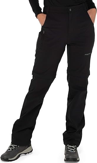 ARCTIX Women's Convertible Trail Pant, Size 3XL (24W-26W), Black, 92891X.