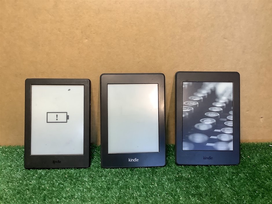 Amazon Kindle DP75SDI / SY69JL E-reader (Lot of 3)