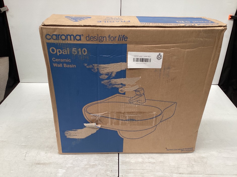 Caroma Opal 510 Ceramic Wall Basin