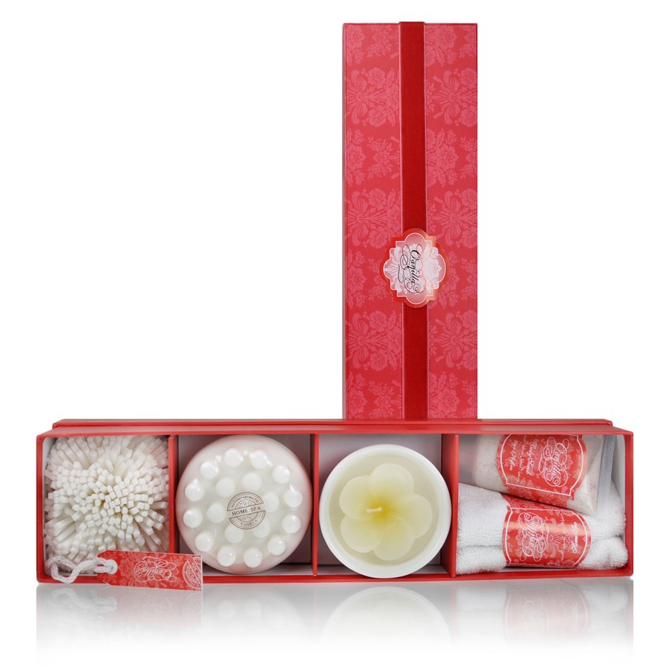 Star & Rose Vanilla Home Spa Set