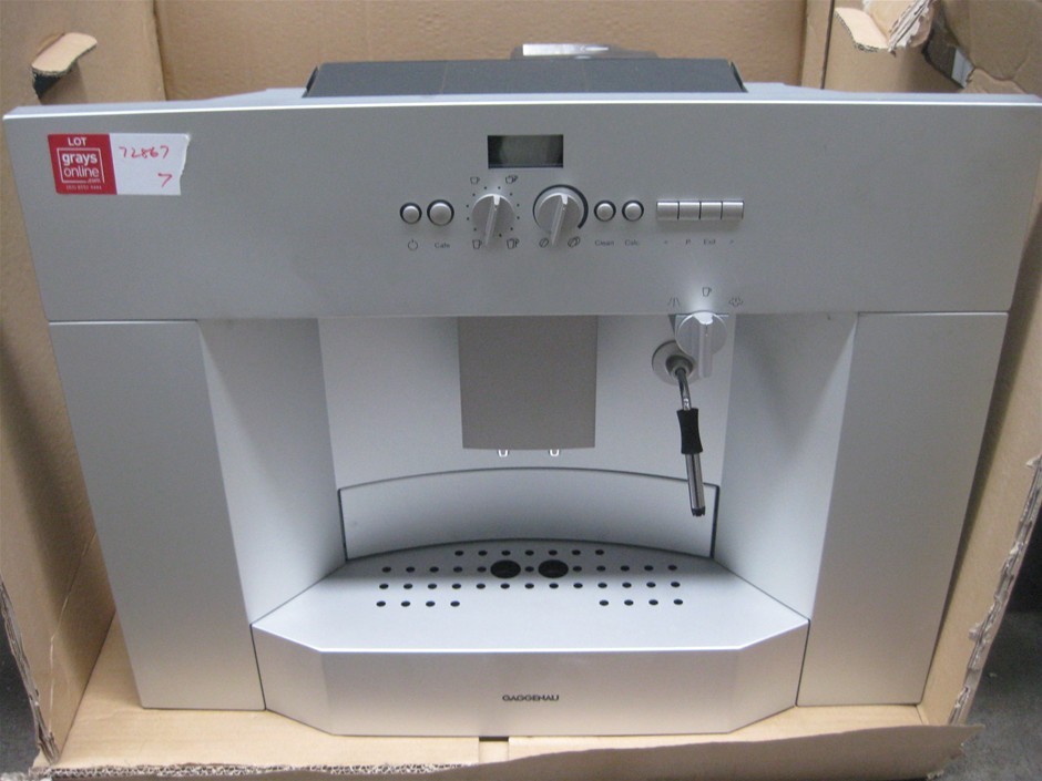 Gaggenau Espresso Coffee Machine Model CM200130 Auction
