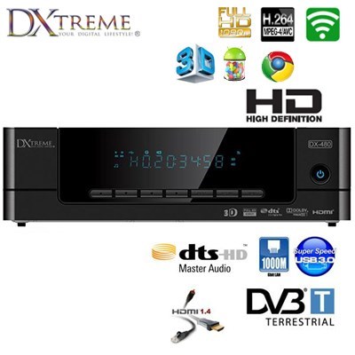 DXtreme DX-480 PVR & 3D Multimedia Playe