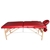 Portable Folding Massage Table - Red