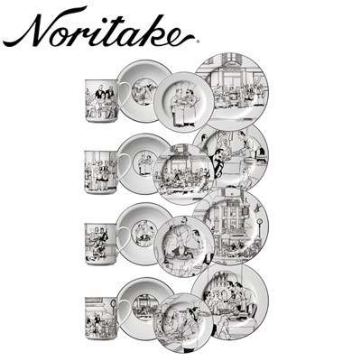 Noritake Epoch Le Restaurant 16 Piece Di
