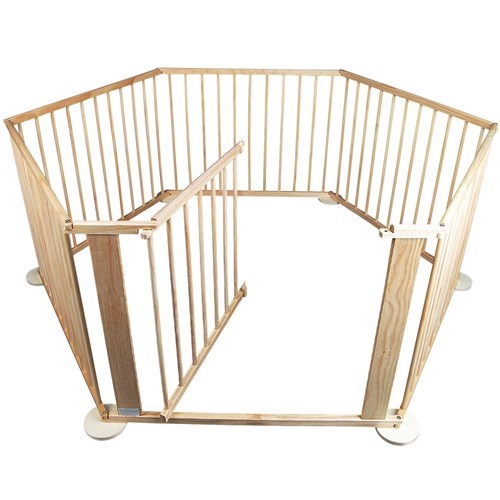 Baby Natural Wooden Playpen