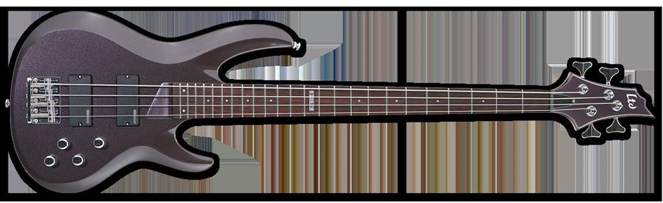 ESP LTD B-104 B Series Bass Guitars Midn