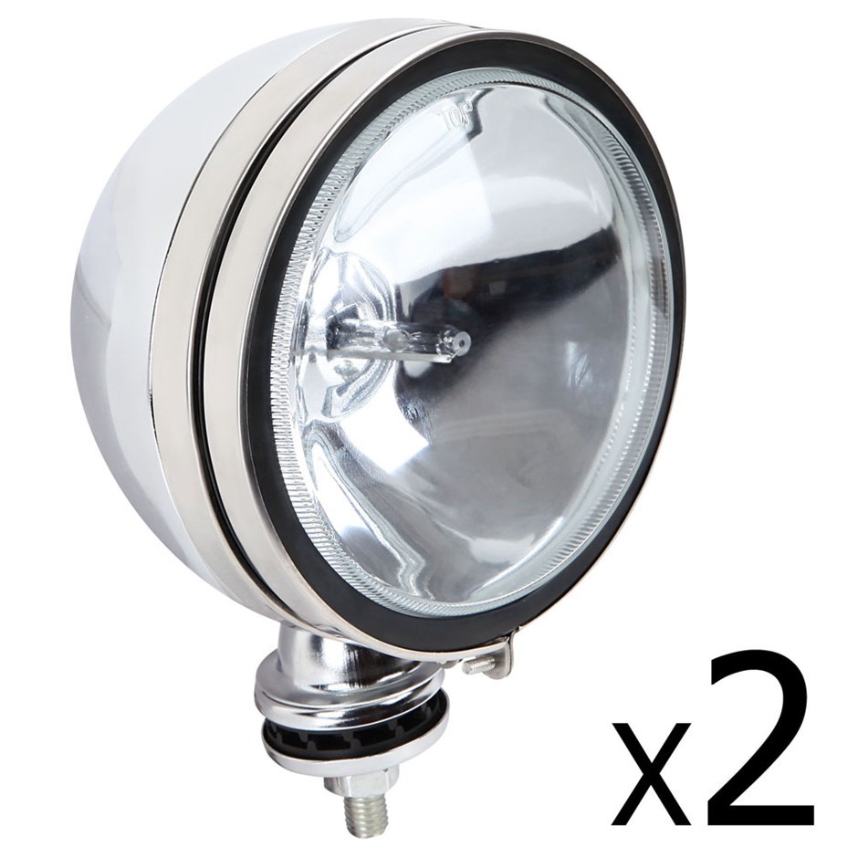 2 x Ultra Bright 6 Inch HID Driving Ligh