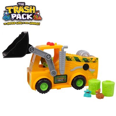 The Trash Pack Load 'n Launch Bulldozer