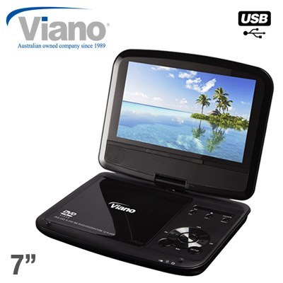 Viano VIANO7PDVD 7'' Portable DVD Player