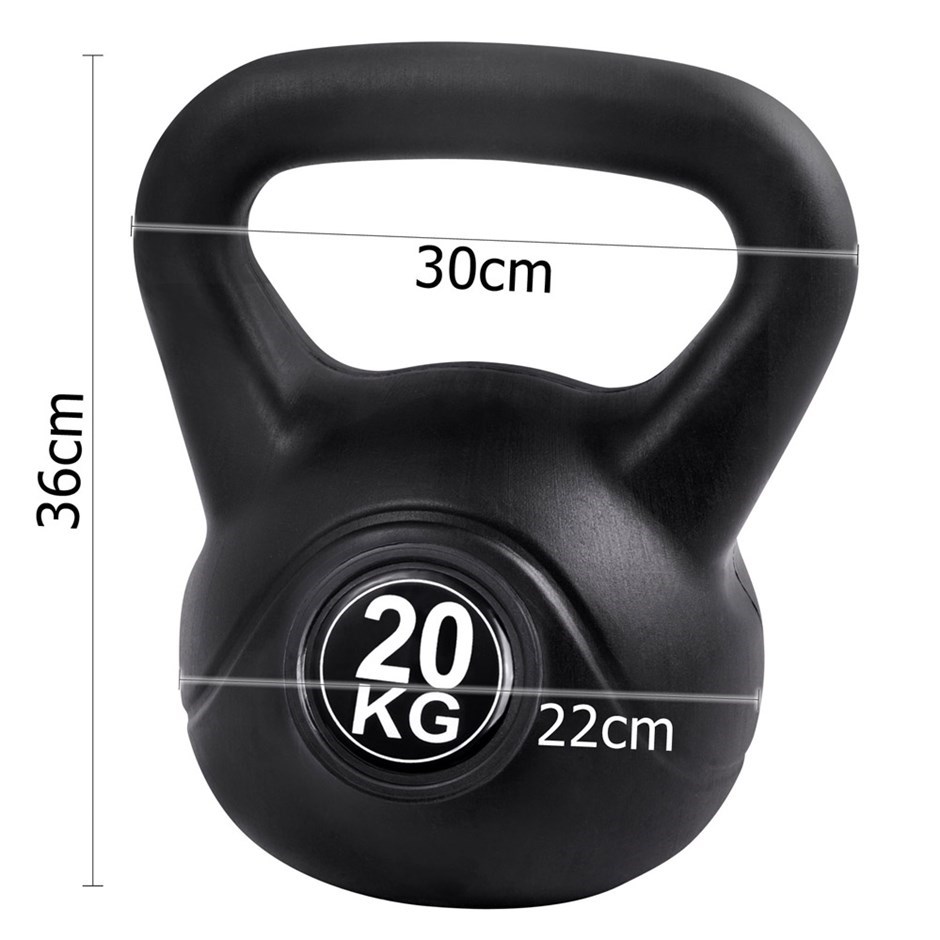 Buy Kettlebell Fitness Exercise Kit 20kg Grays Australia