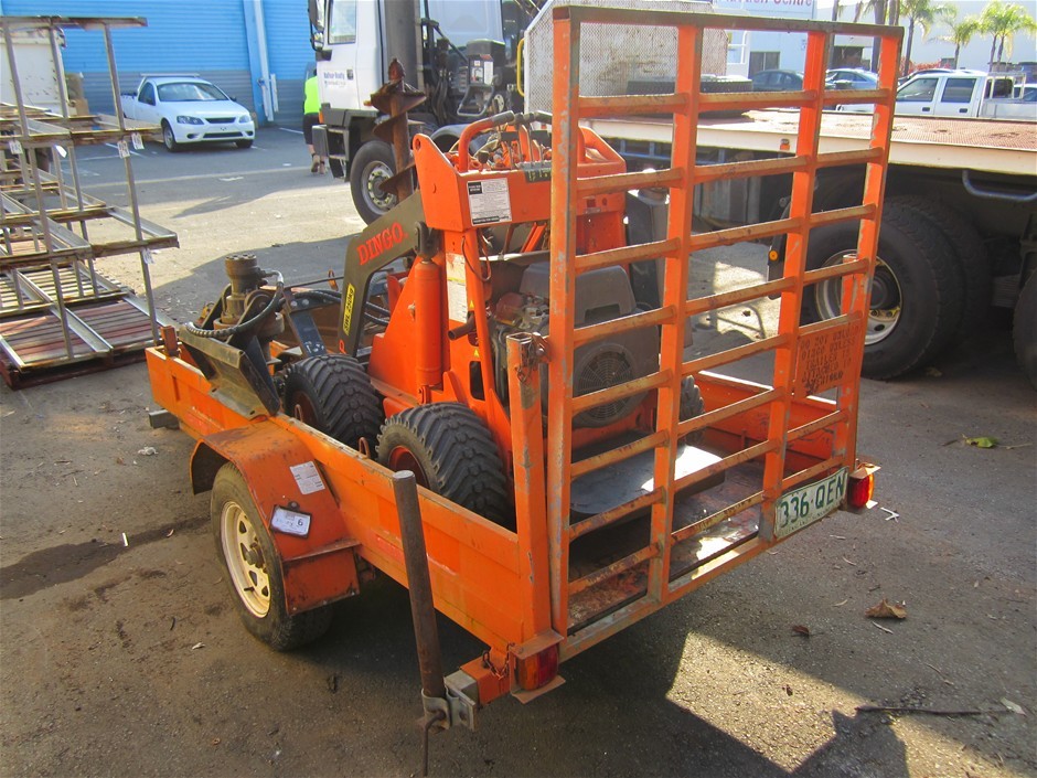 DINGO 950P mini digger on trailer Auction (00027000980) Grays Australia