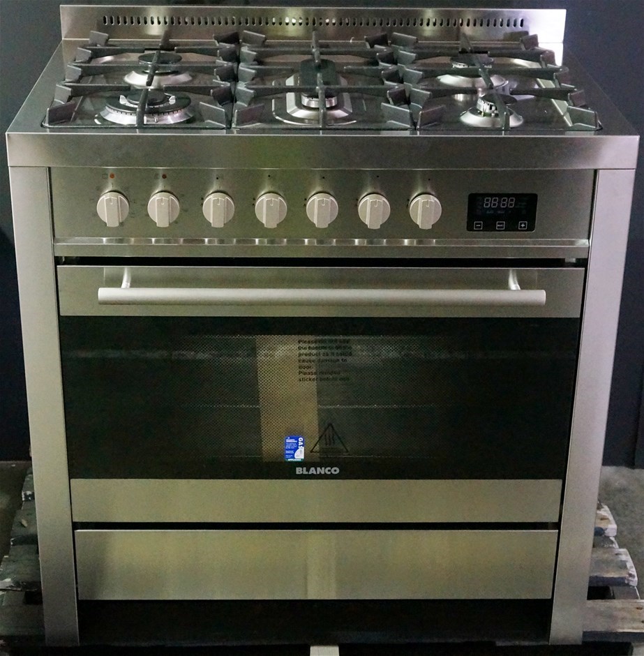 Blanco 90cm Stainless Steel Freestanding Cooker (FD9085FX) Auction ...