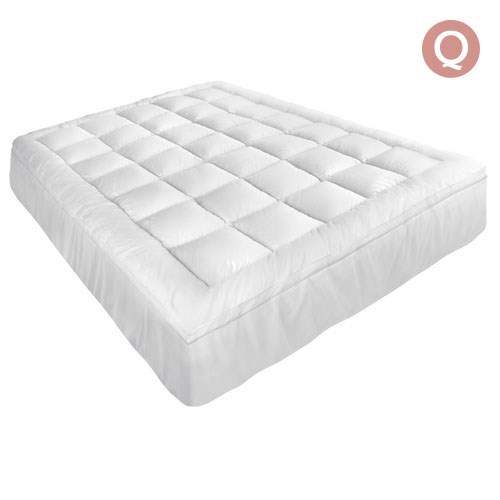 Pillow Top Mattress Topper Grays