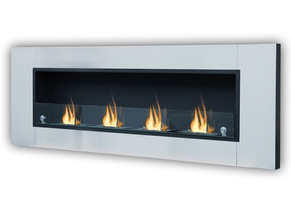 AQUARIA DELUXE Wall Mounted Bio Ethanol Fireplace Auction