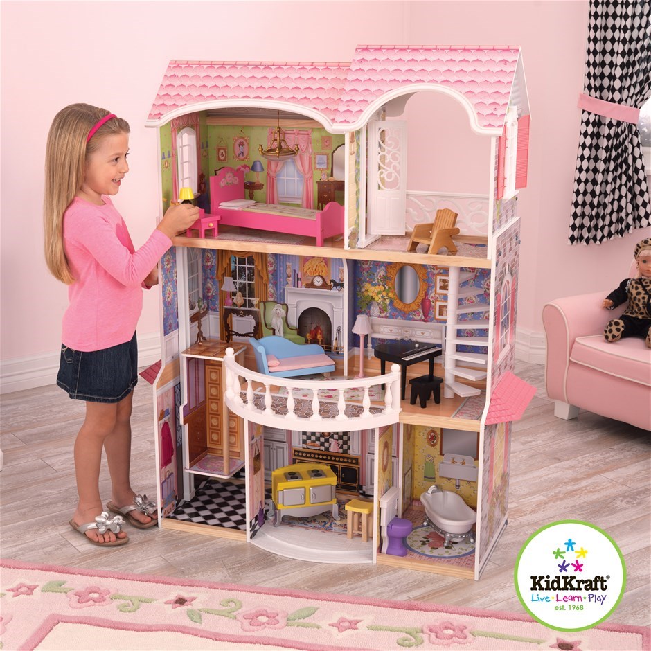KidKraft Magnolia Mansion Dollhouse with