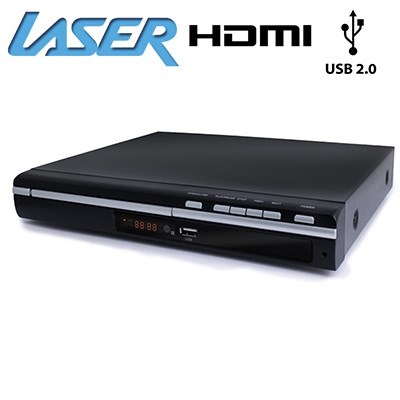 Laser 5.1ch DVD Player w USB Input & HDM