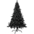 720Tips Christmas Tree 2.1m with Ornaments Black