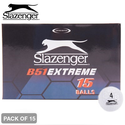 Slazenger B51 Extreme Golf Balls - 15 Pa