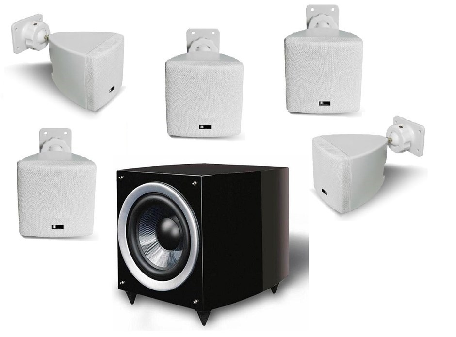 Pure Acoustics 5.1 Satellite Speakers & 