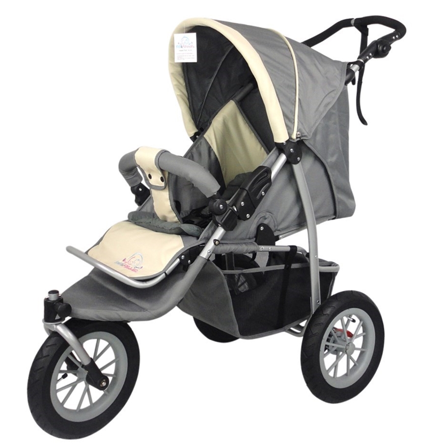 Baby Stroller - Grey/Beige | Australia