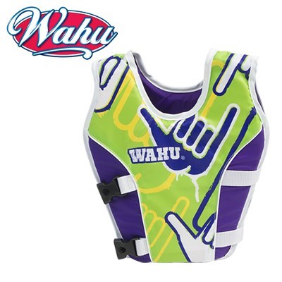 Wahu Child Small Swim Vest - Green