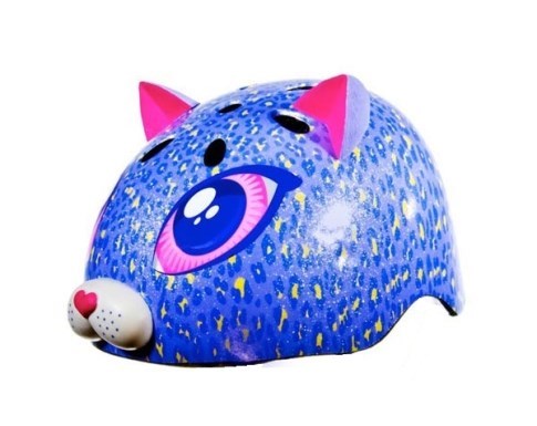 Raskullz Helmet Cutie Cat Kitty-Purple S