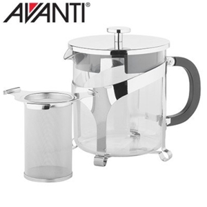 Avanti Contempo 8 Cup Teapot - Glass/Chr